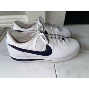 Nike Men’s Cortez ‘72 White Navy Size 13 Sneakers See Description For Condition